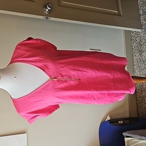 Express pink shirt, size L